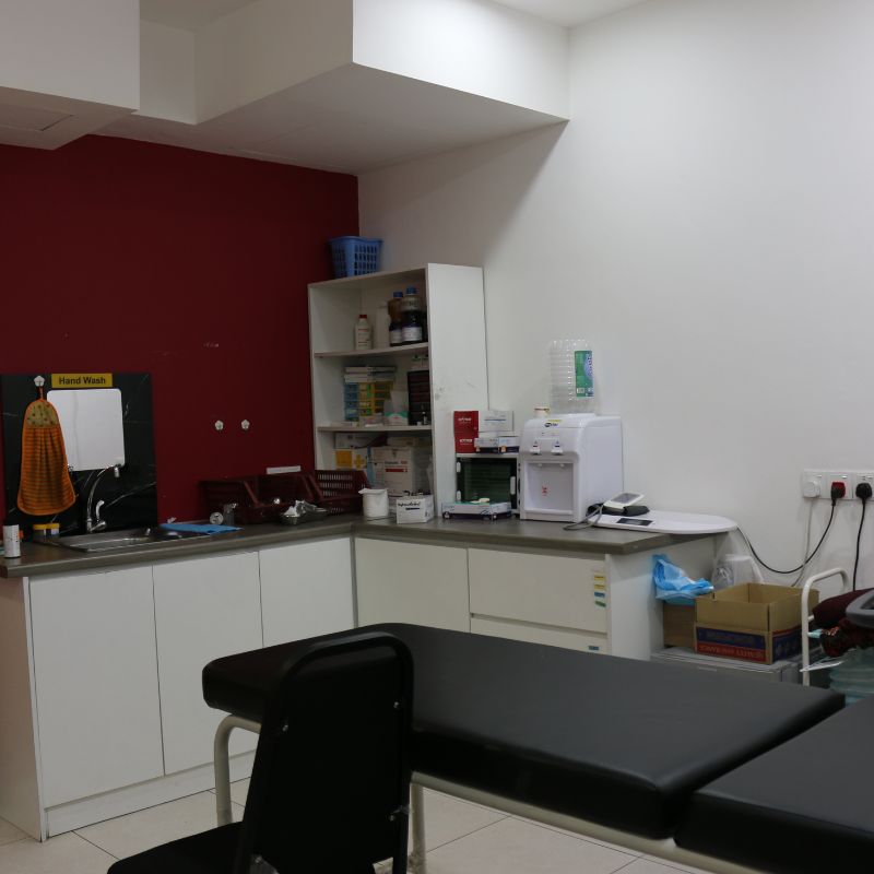 Clinic interior